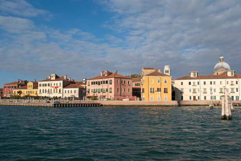 A coastal Italian town.